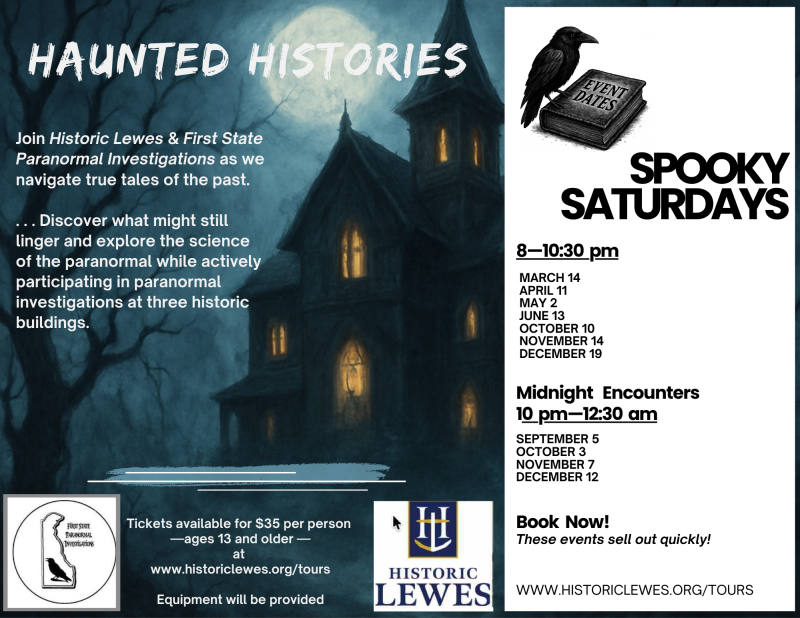 Historic Lewes; paranormal; haunted histories